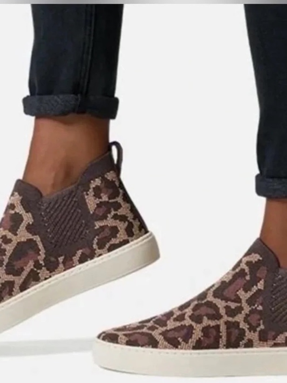 Rothy’s Chelsea Boot Wildcat Limited Edition Leopard Print Size 7.5